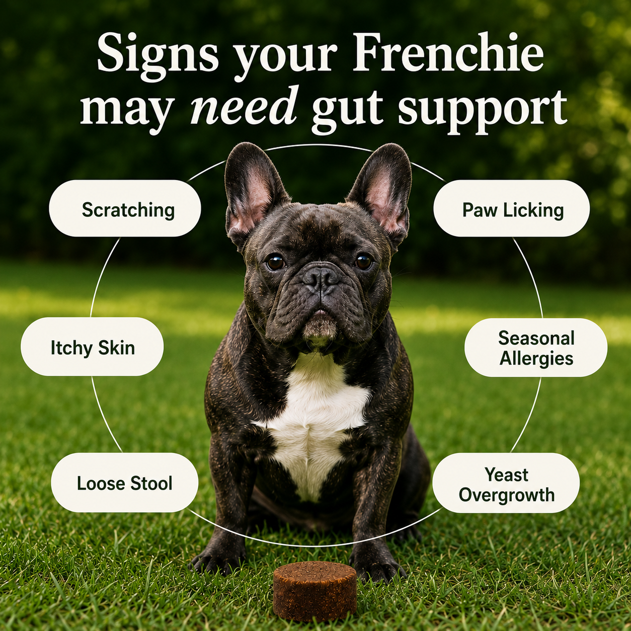 French Bulldog Vitality Chews