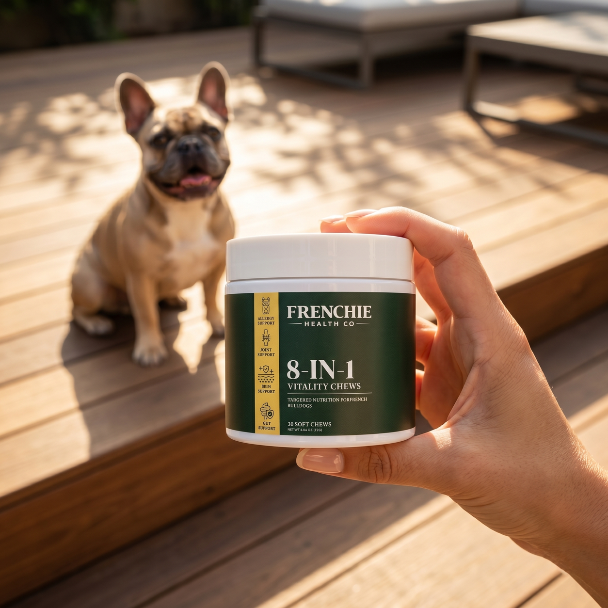 French Bulldog Vitality Chews